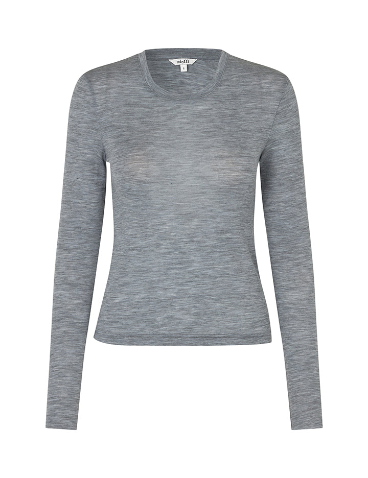 MBYM Christina-M Longsleeve, grau