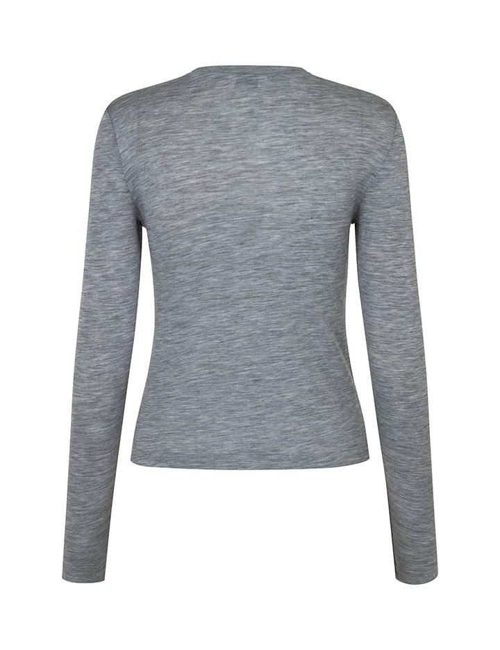 MBYM Christina-M Longsleeve, grau