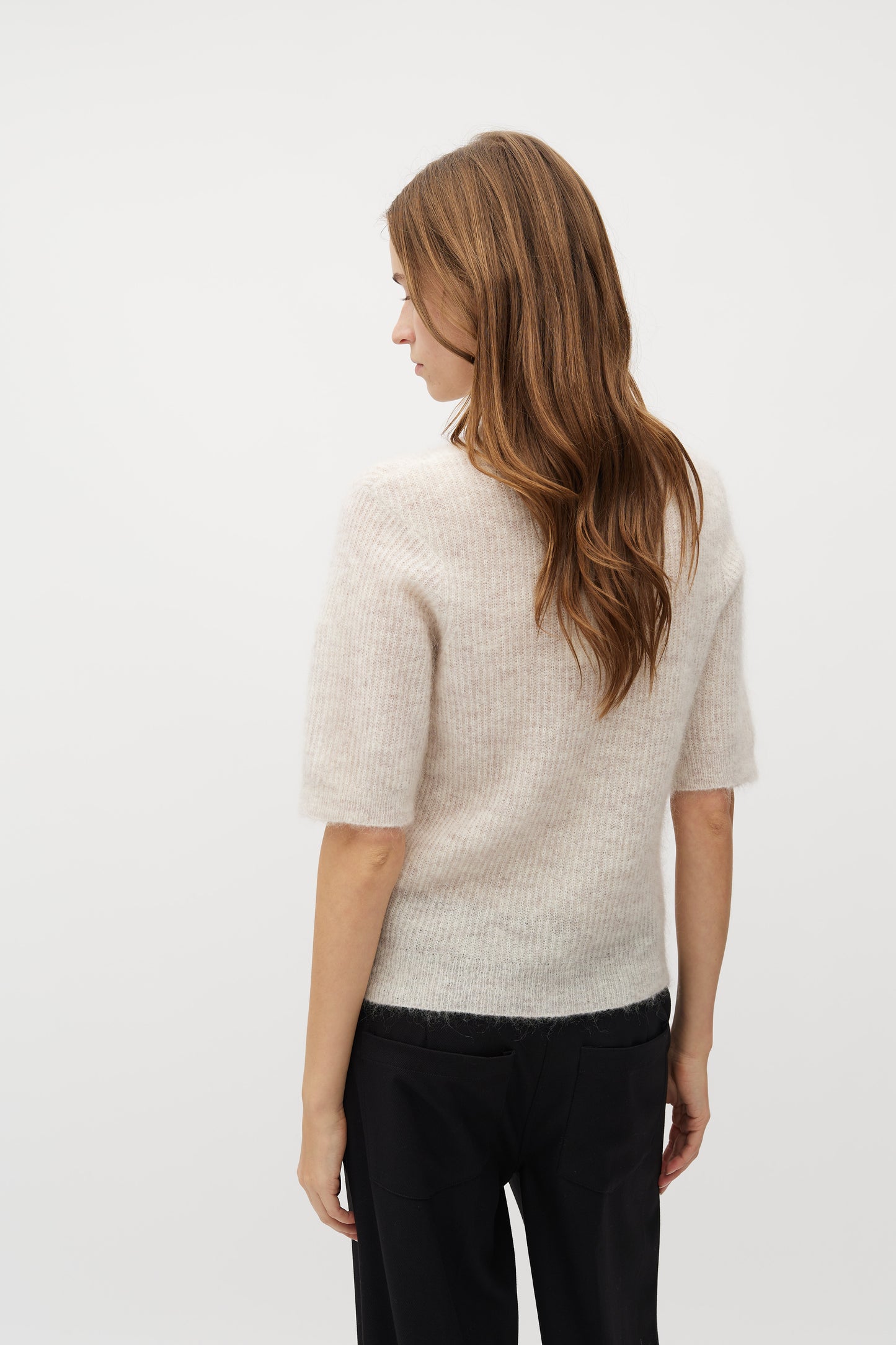 MBYM CLARA Pullover, oat melange