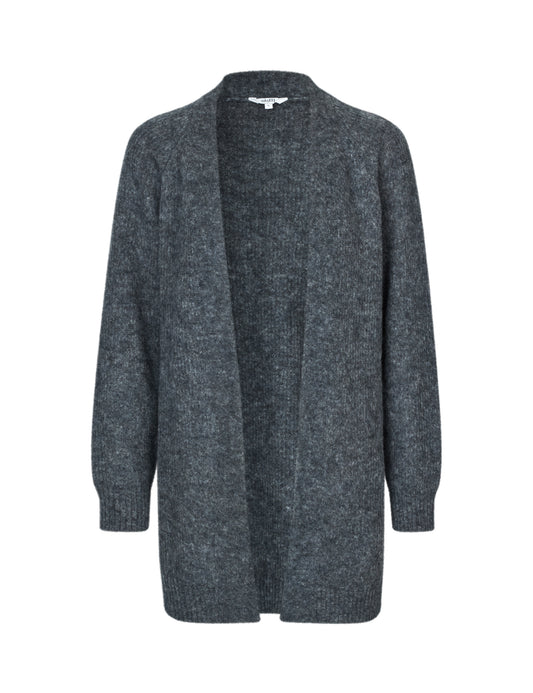 MBYM KESSIE Cardigan, dunkelgrau