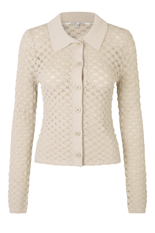 SECOND FEMALE WILDA Cardigan, beige