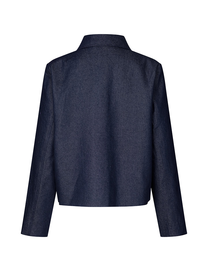 MBYM YOSHI Overshirt, dark denim