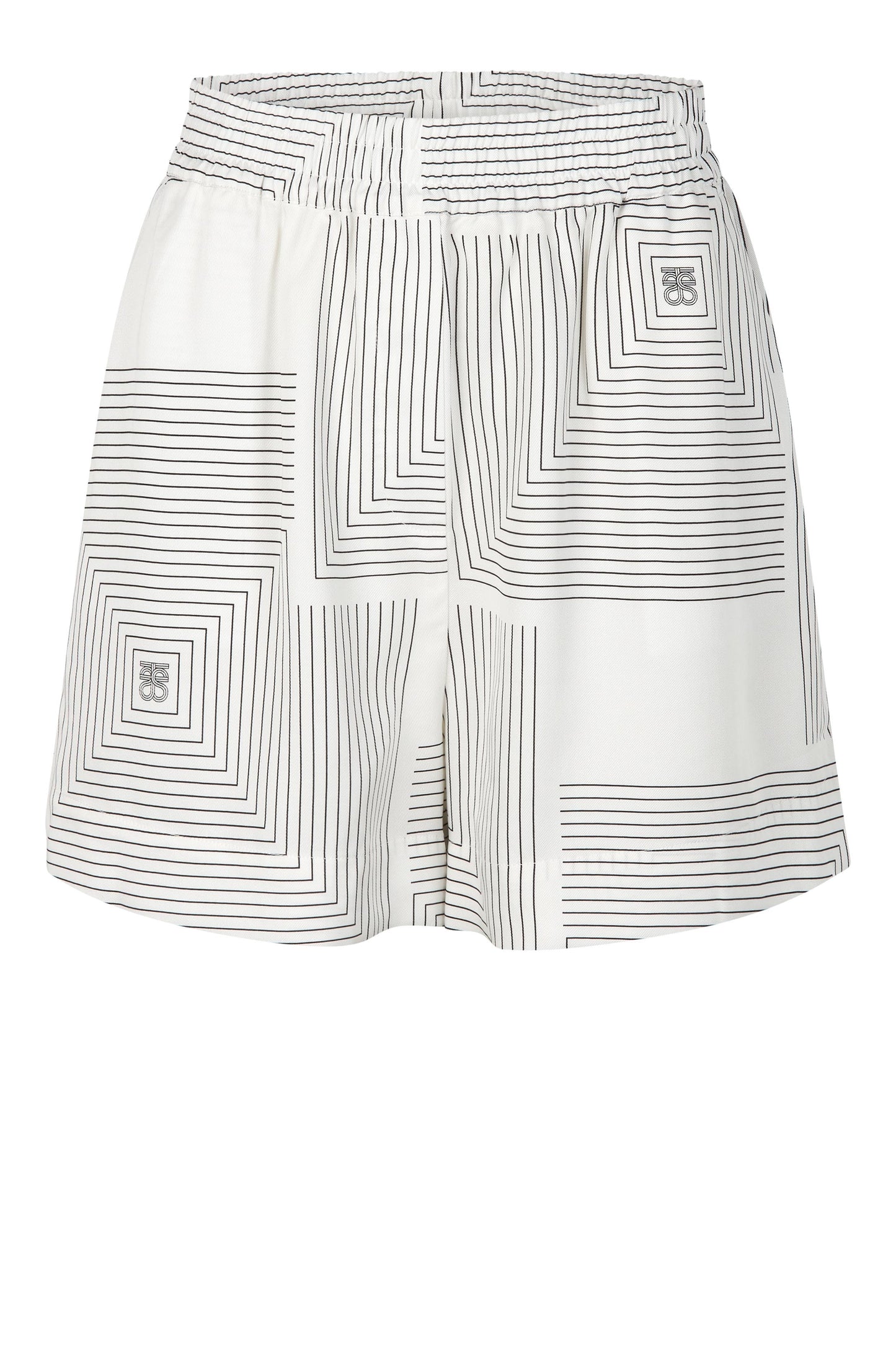 SECOND FEMALE TIARRA Shorts, weiß schwarz