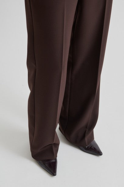 SECOND FEMALE FIQUE Hose, chocolate plum