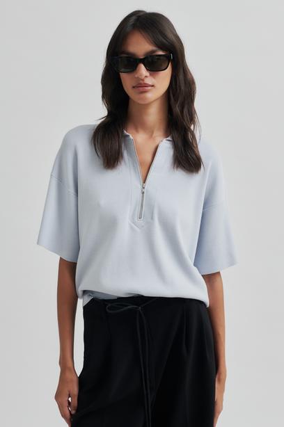 SECOND FEMALE NORALIE Shirt, hellblau