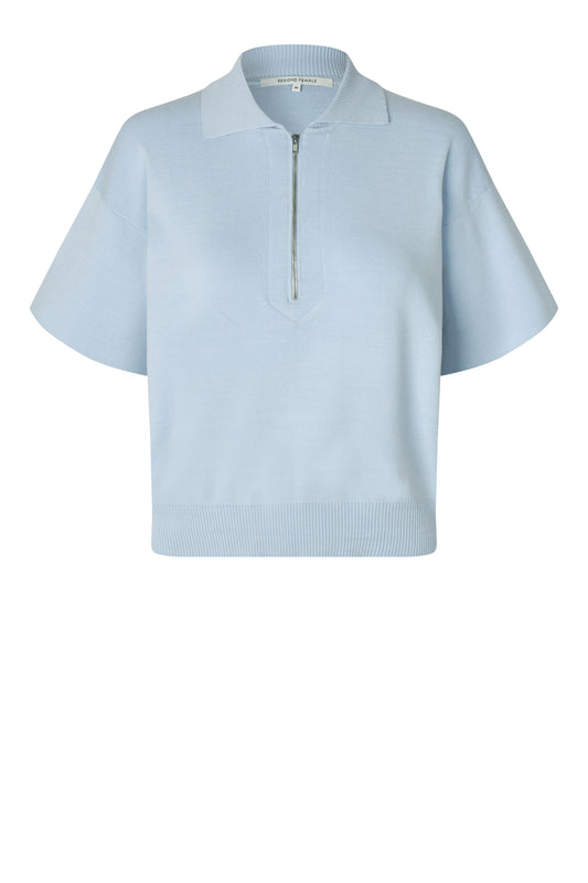 SECOND FEMALE NORALIE Shirt, hellblau