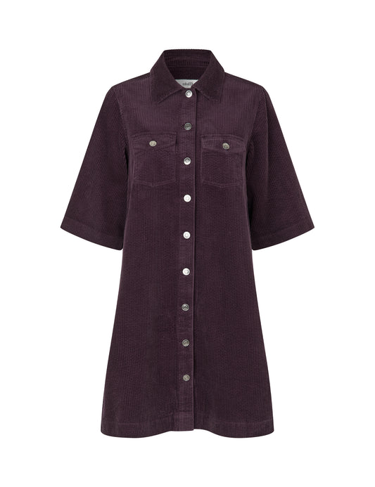 MBYM MIRARA Kleid, deep purple
