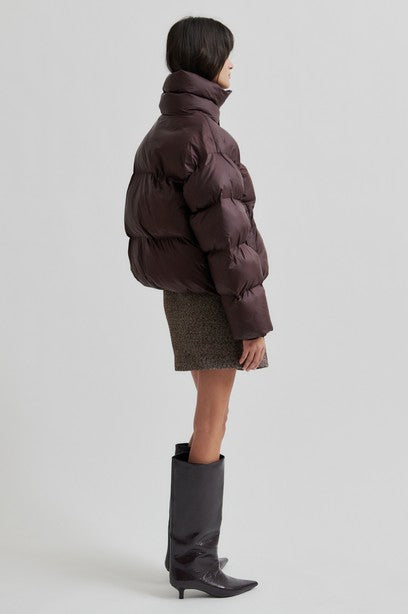 SECOND FEMALE RIYA Jacke, chocolate plum