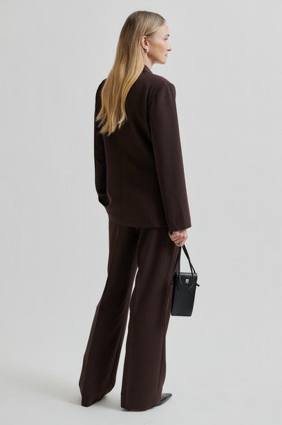 SECOND FEMALE FIQUE Blazer, chocolate plum