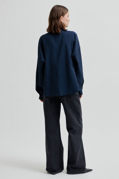 SECOND FEMALE TIMELINE Bluse, carbon