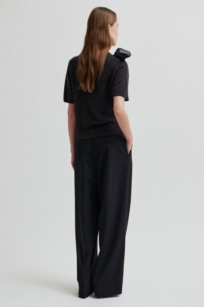 SECOND FEMALE LEARA Pullover, black sand