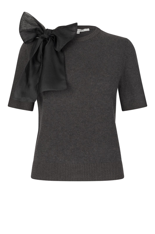 SECOND FEMALE LEARA Pullover, black sand