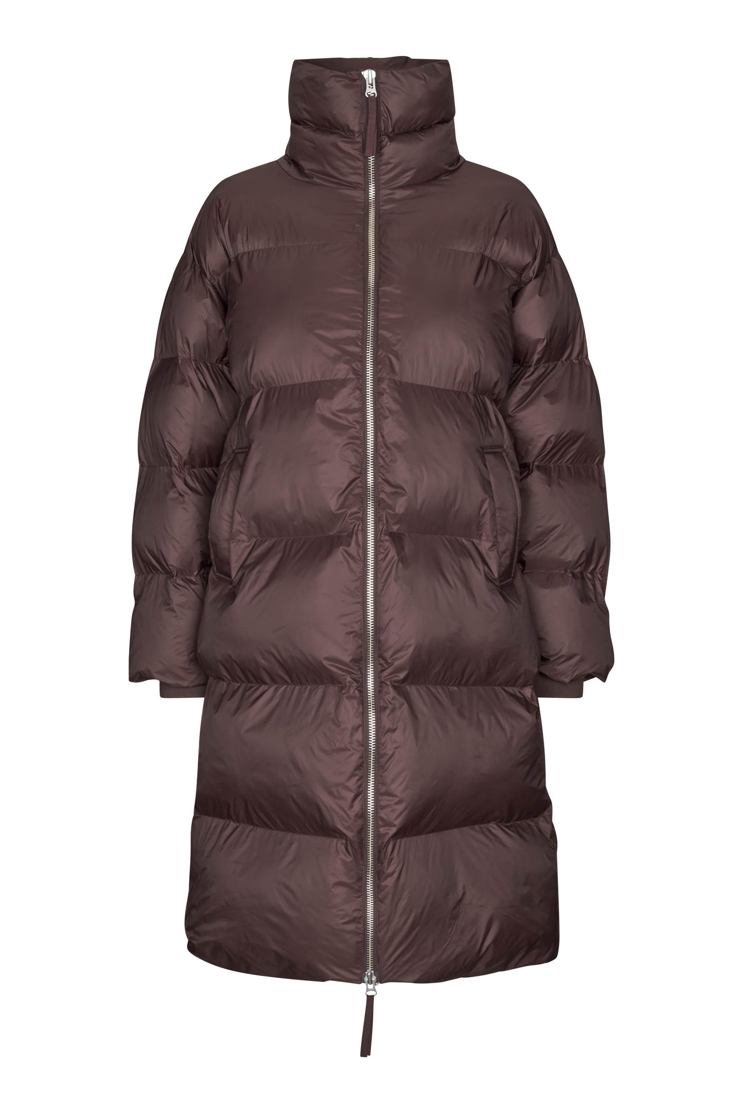 SECOND FEMALE RIYA MANTEL, chocolate plum