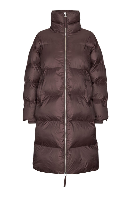 SECOND FEMALE RIYA MANTEL, chocolate plum