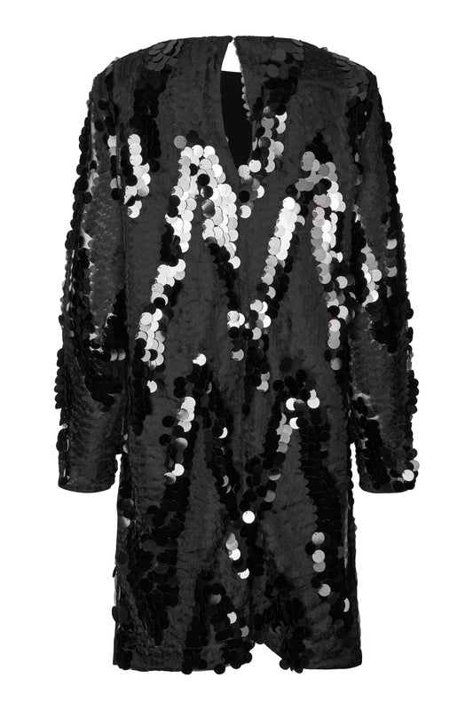 SECOND FEMALE GLIMMER Kleid, schwarz