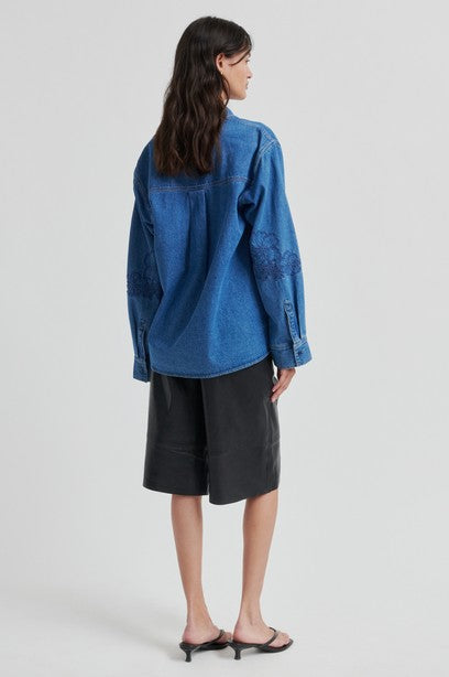 SECOND FEMALE CORNELIA Bluse, denim