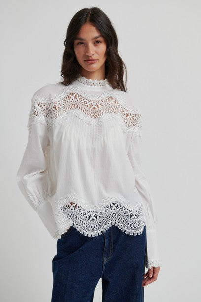 SECOND FEMALE TRIA Bluse, tofu