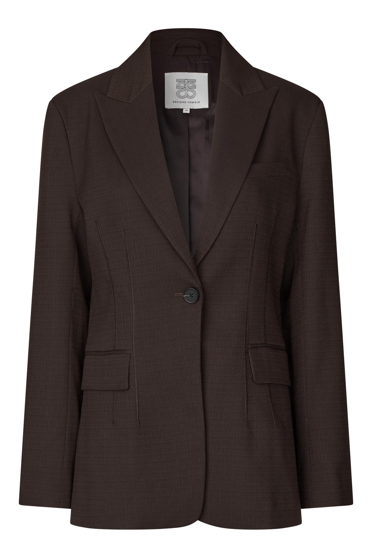 SECOND FEMALE SELLA Blazer, chocolate torte