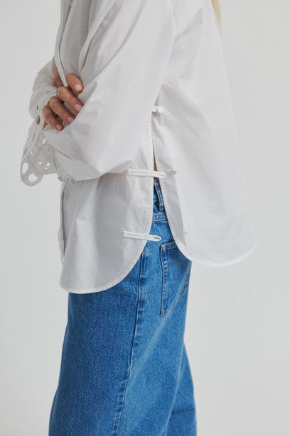 SECOND FEMALE YENIFER Bluse, weiß