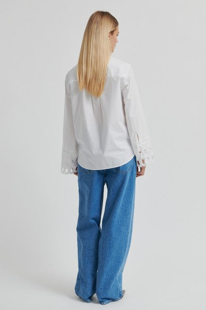 SECOND FEMALE YENIFER Bluse, weiß