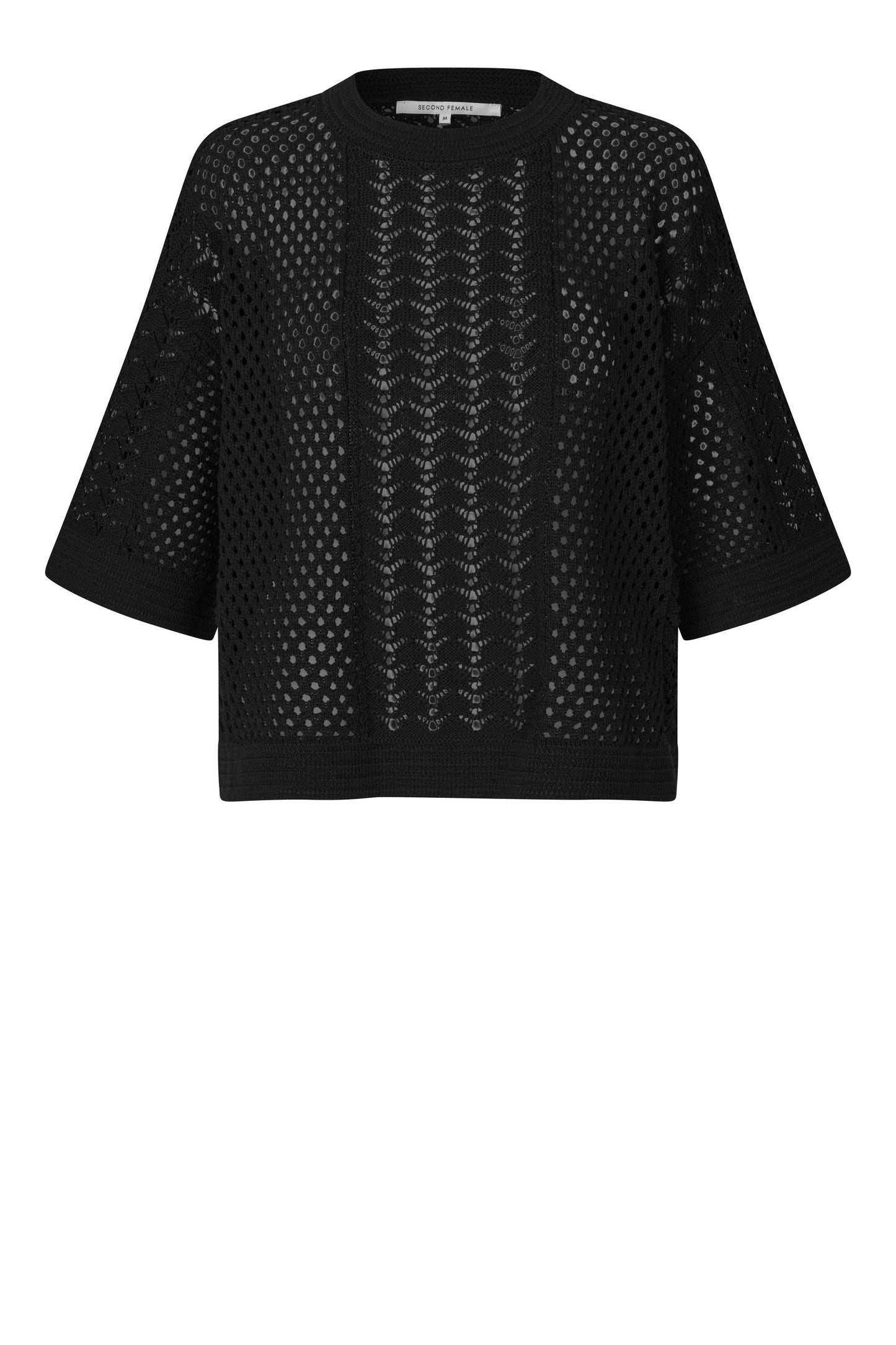 SECOND FEMALE DEYA Pullover, schwarz