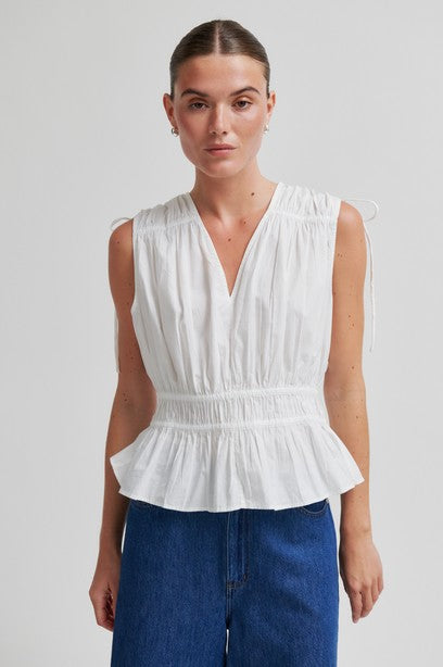 SECOND FEMALE CARPI Top, weiß