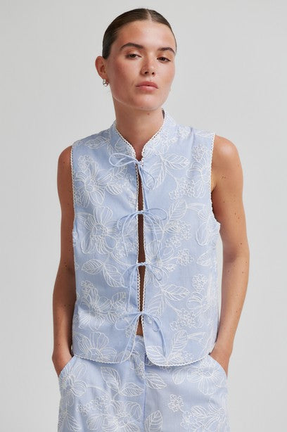 SECOND FEMALE AUBREY Bluse, cashmere blue