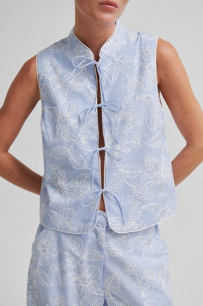 SECOND FEMALE AUBREY Bluse, cashmere blue