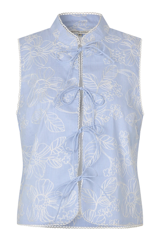 SECOND FEMALE AUBREY Bluse, cashmere blue