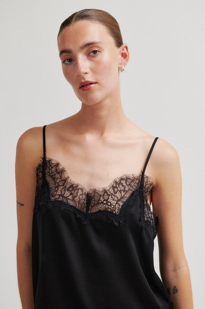 SECOND FEMALE LACIA Top, schwarz