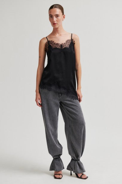 SECOND FEMALE LACIA Top, schwarz