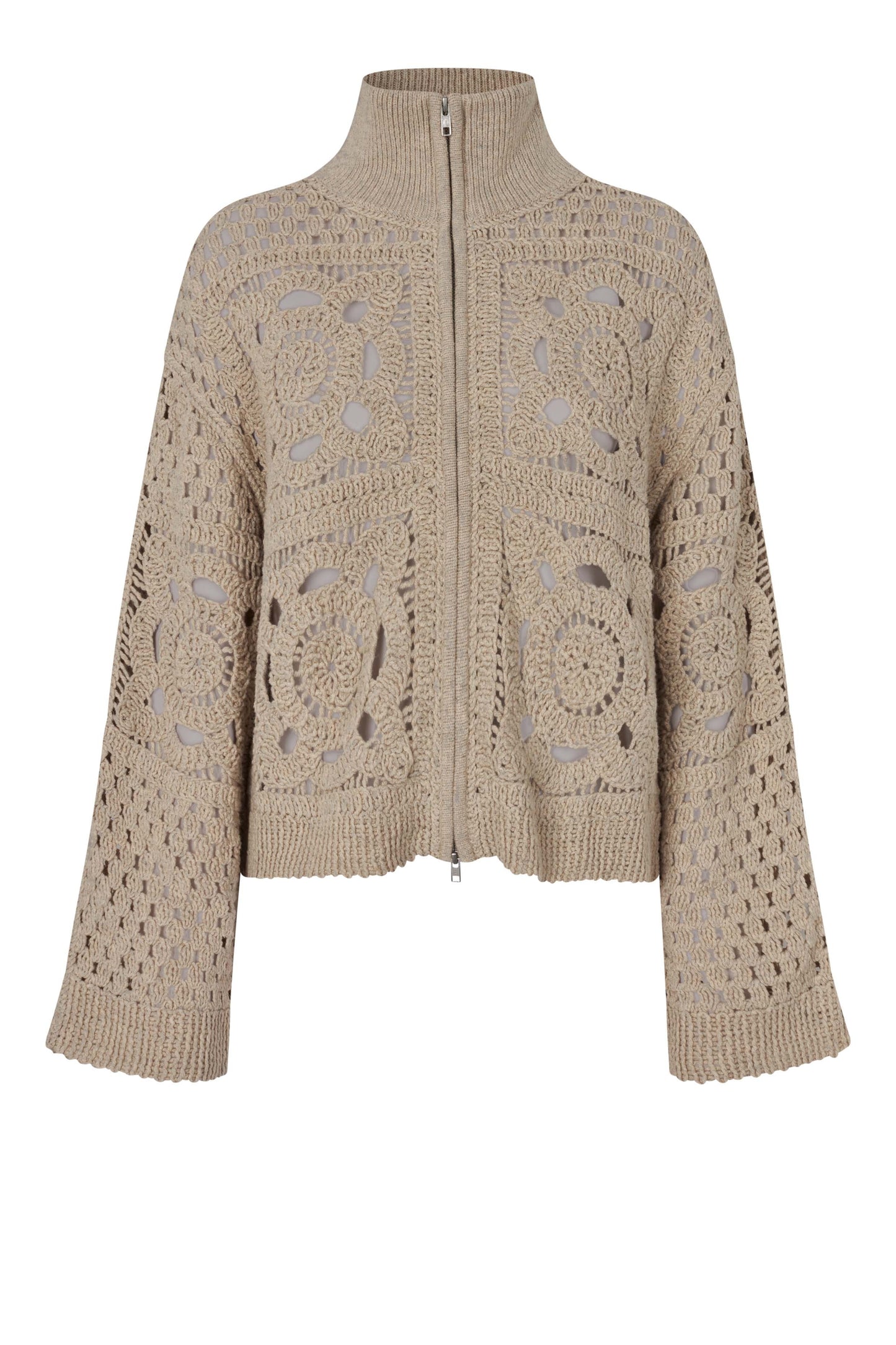 SECOND FEMALE CROSETTE Cardigan, camel