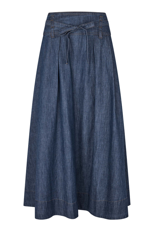 SECOND FEMALE EVANA Rock, blue denim