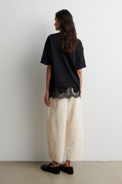 SECOND FEMALE VACCARA T-Shirt, schwarz