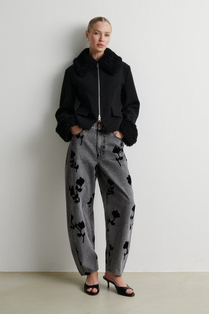 SECOND FEMALE LAWRISSA Jeans, denim grey