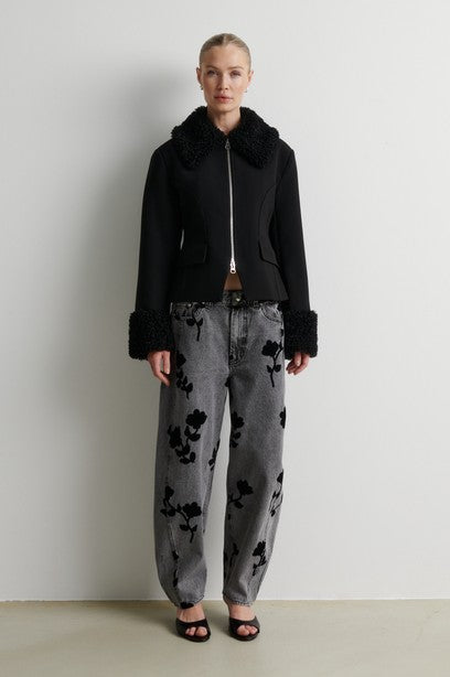 SECOND FEMALE LAWRISSA Jeans, denim grey
