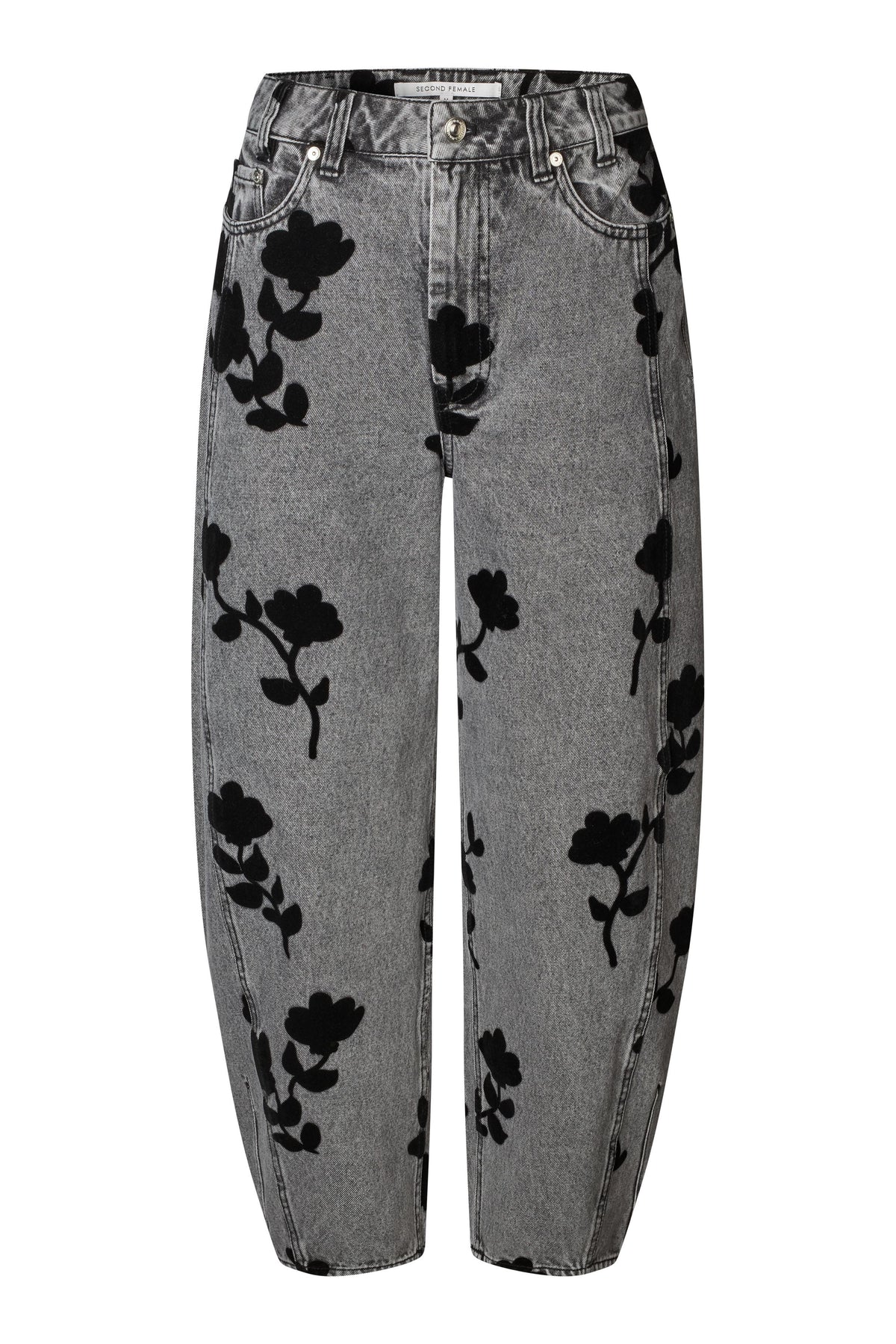 SECOND FEMALE LAWRISSA Jeans, denim grey