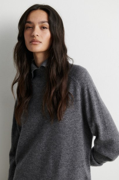SECOND FEMALE OLIRA Pullover, grey melange