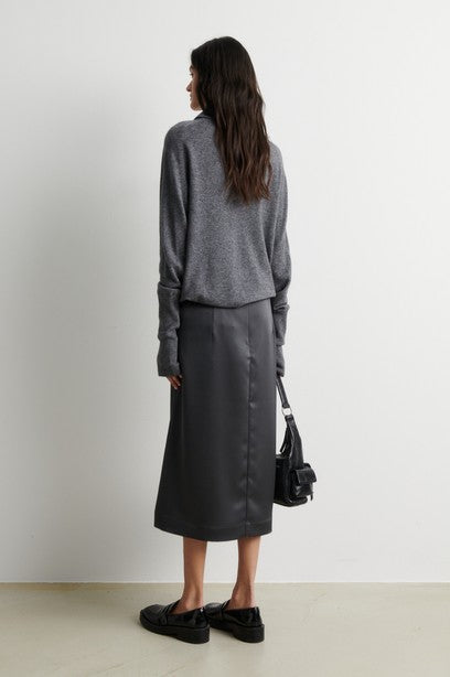 SECOND FEMALE OLIRA Pullover, grey melange
