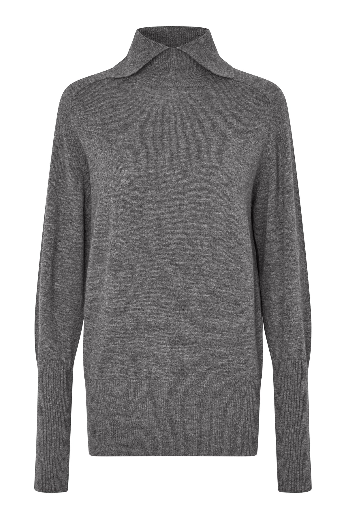 SECOND FEMALE OLIRA Pullover, grey melange
