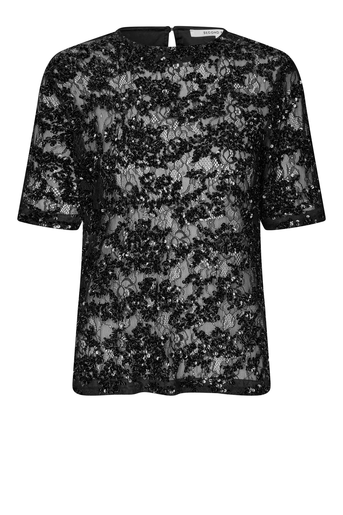 SECOND FEMALE SHADIE Shirt, schwarz