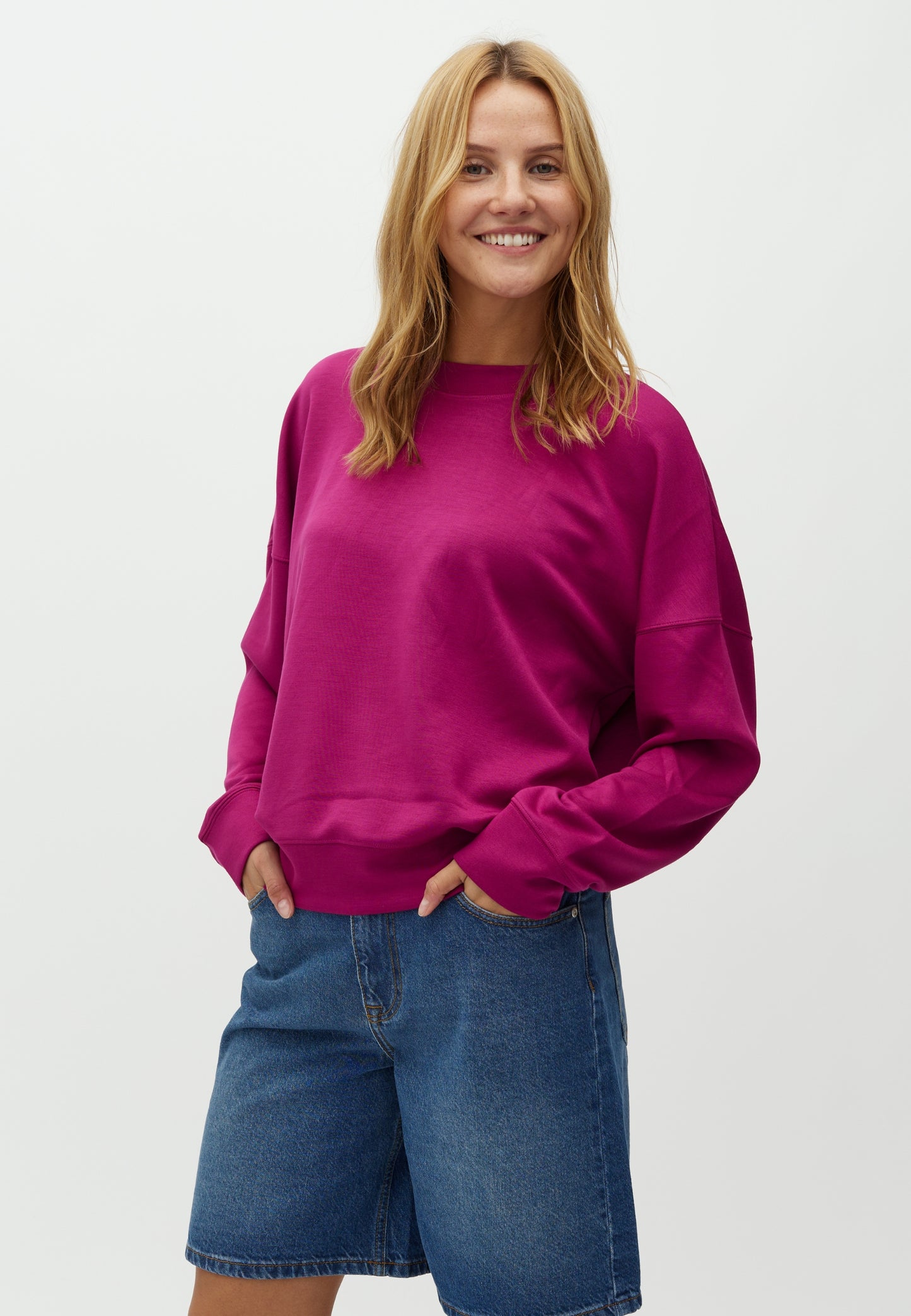 MBYM GILL Pullover, radiant raspberry