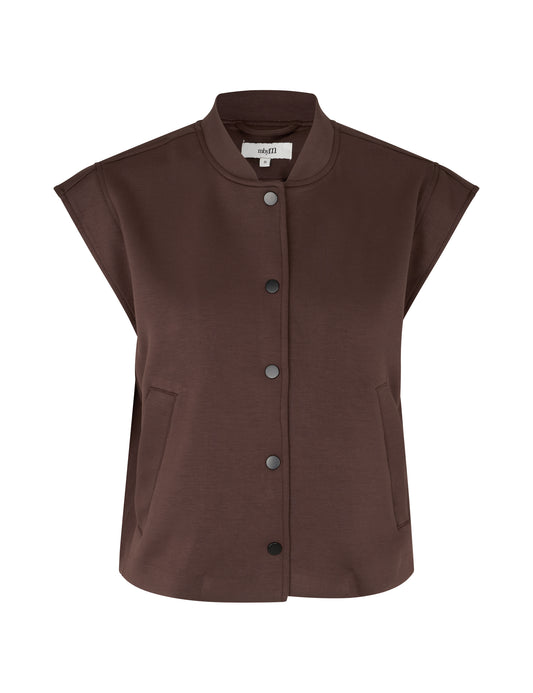 MBMY MARISEL Weste, warm brown