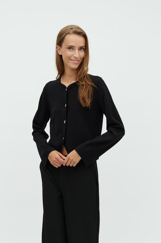 MBYM SALINA Cardigan, schwarz