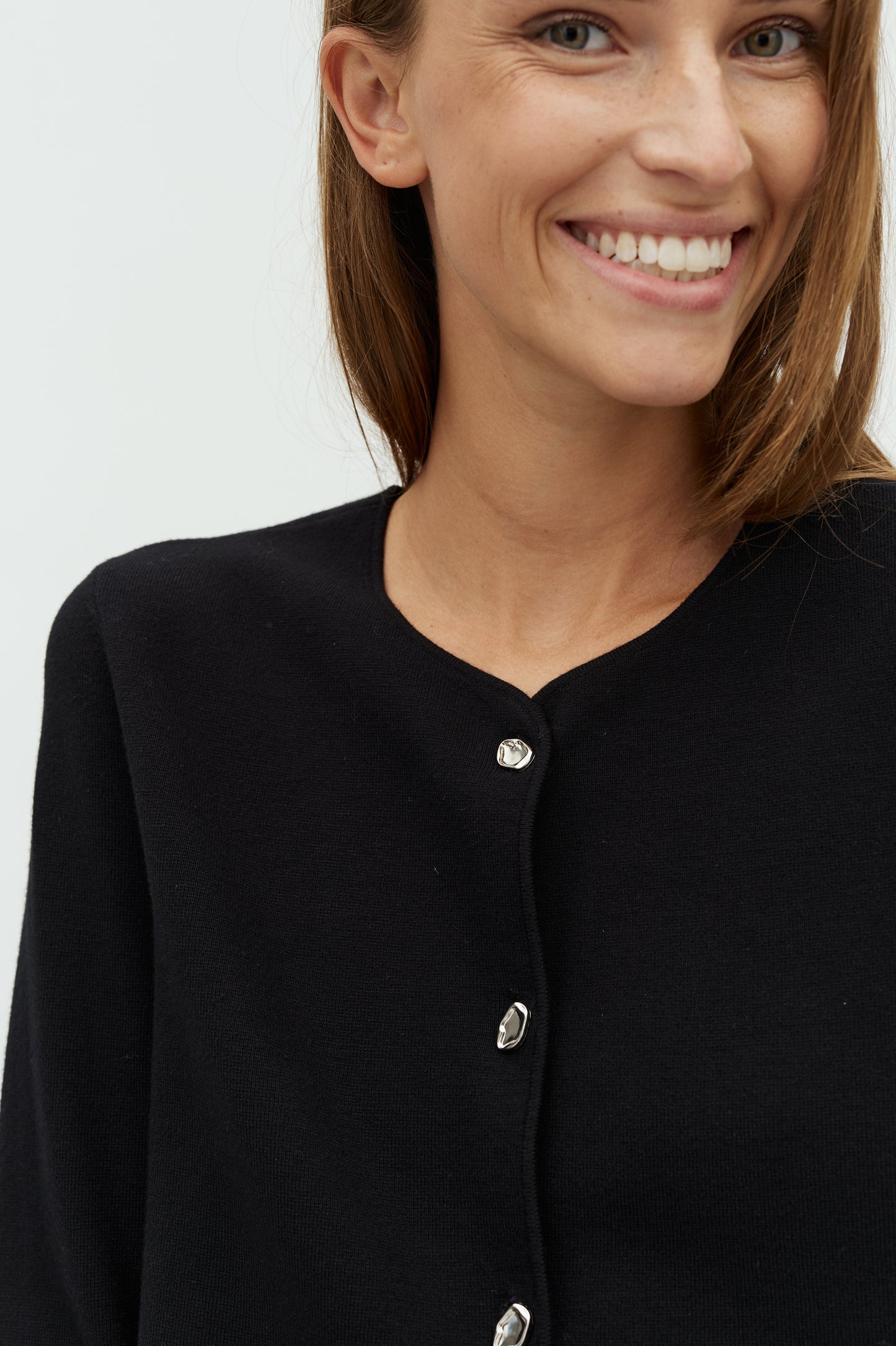 MBYM SALINA Cardigan, schwarz