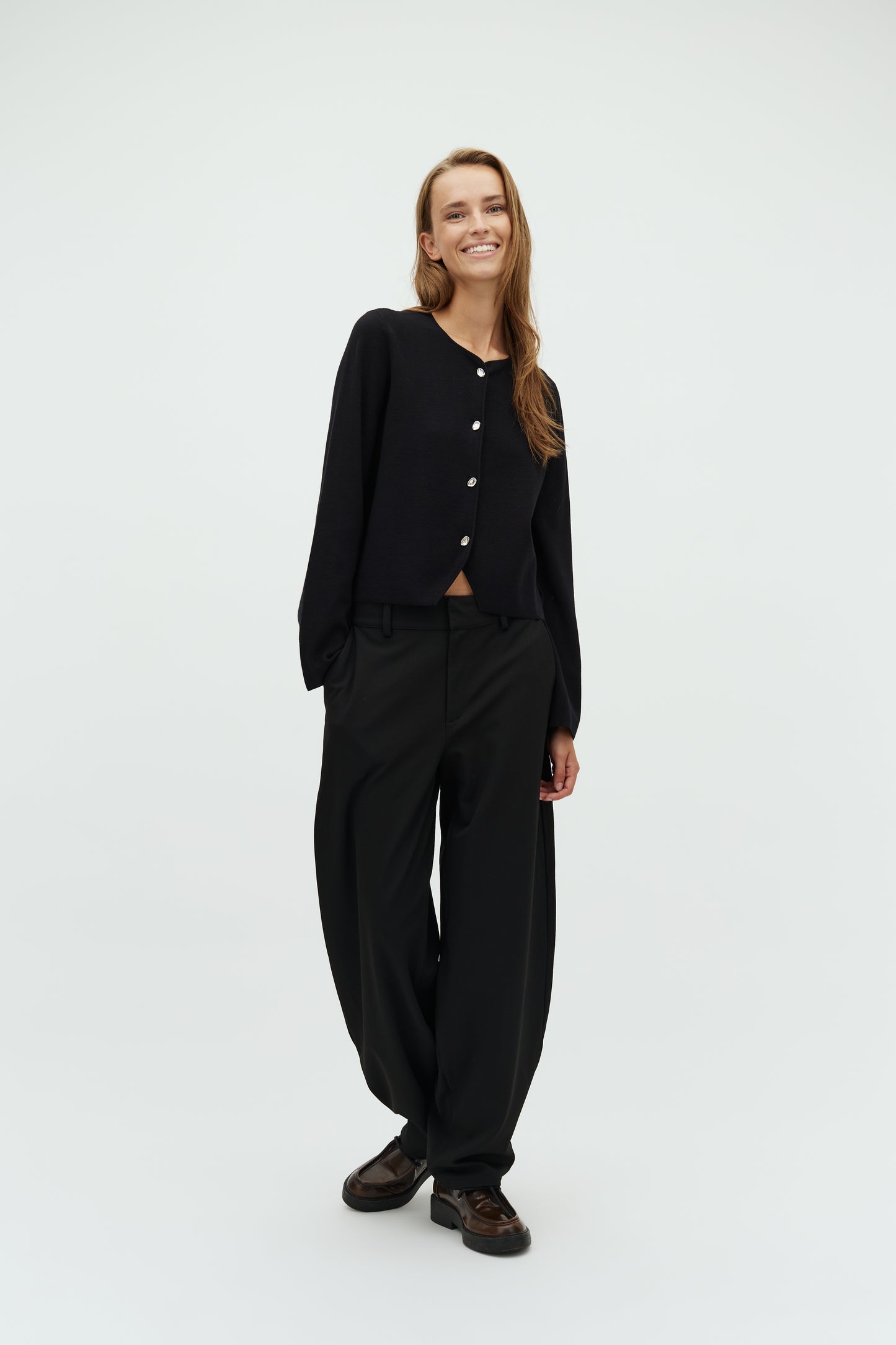 MBYM SALINA Cardigan, schwarz