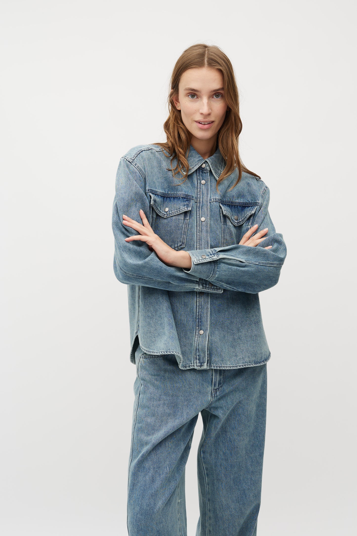 MBYM KIKKI Bluse, denim
