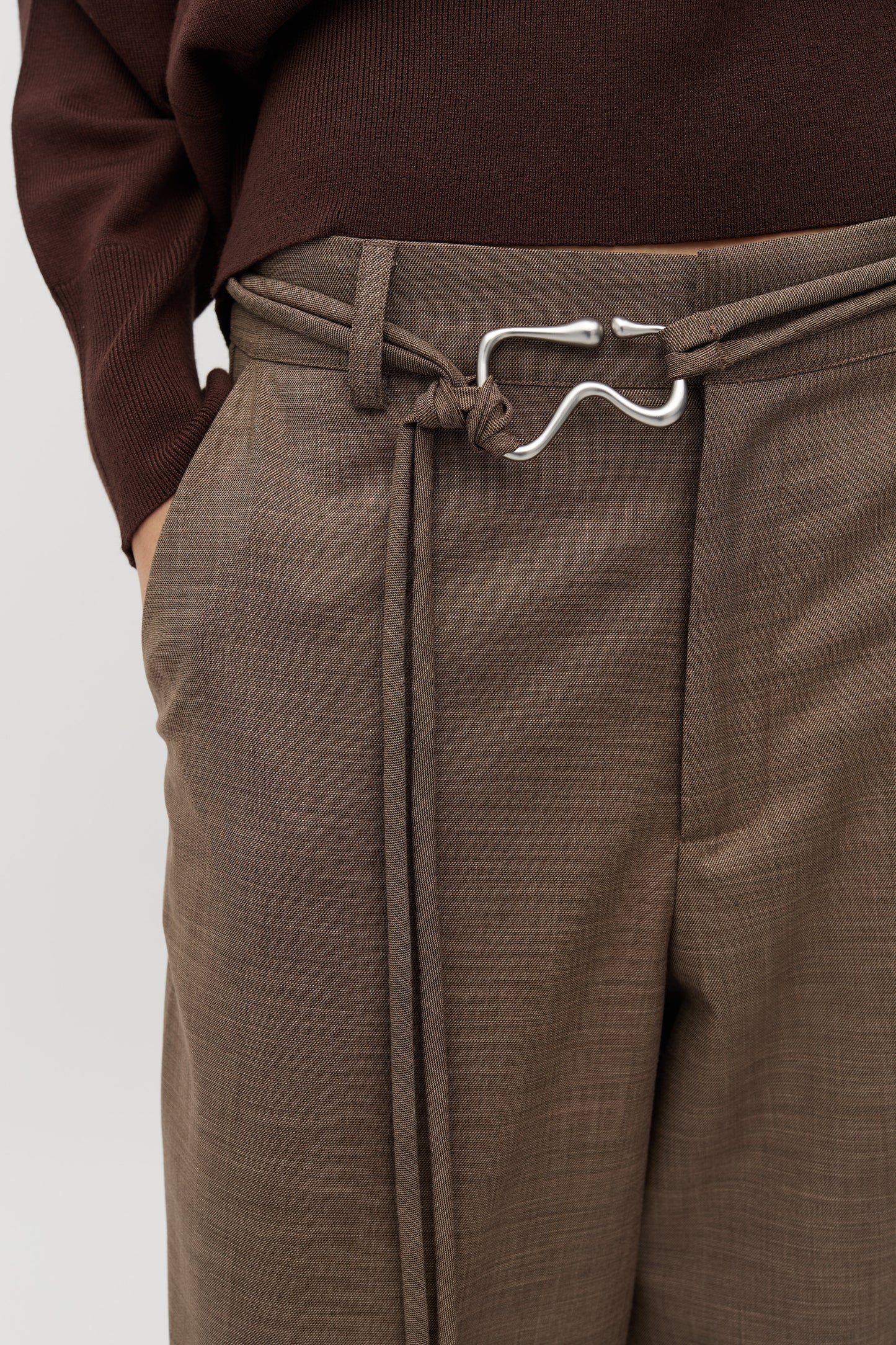 MBYM LYRICA Hose, braun