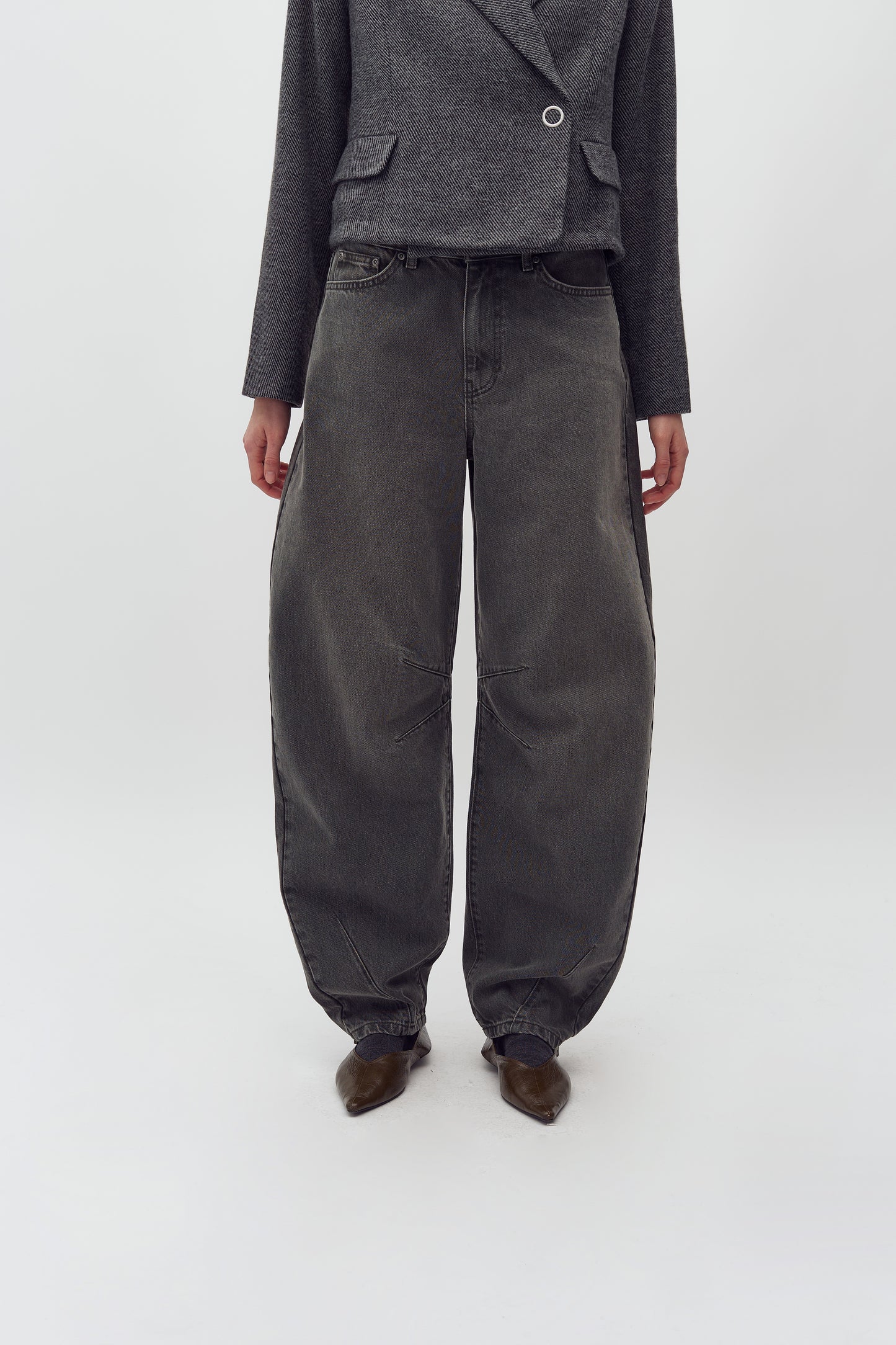 MBYM BARINA Jeans, khaki green