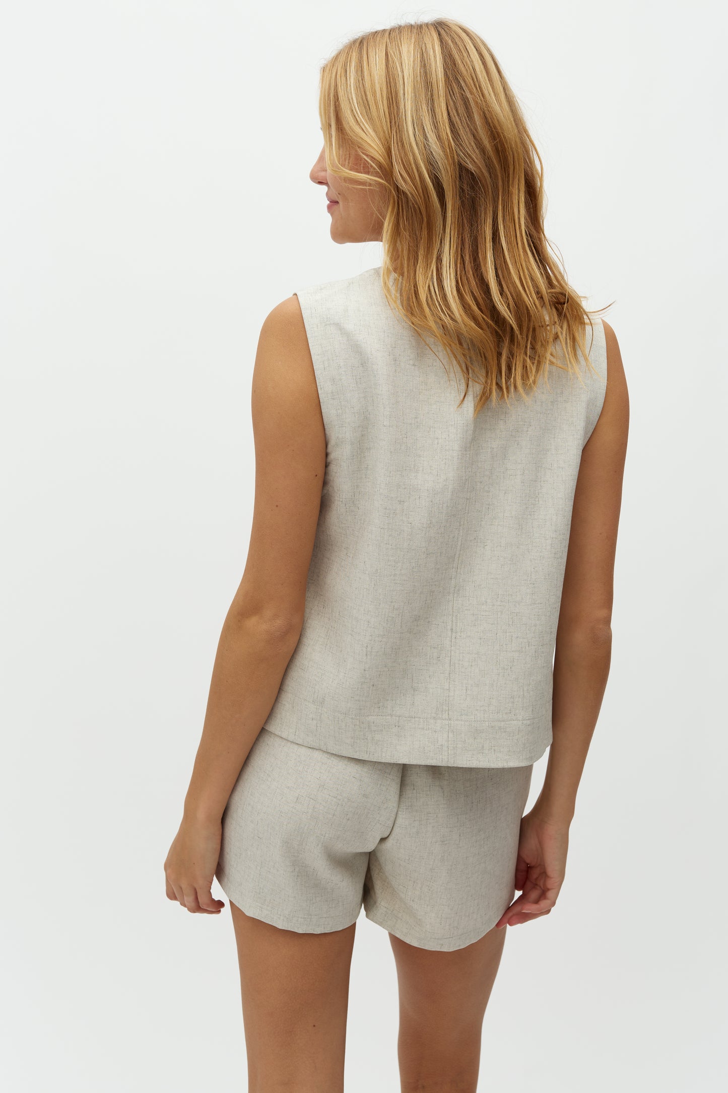 MBYM TYTUS Top, sand melange